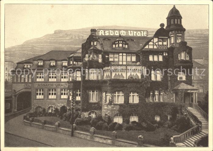 Ruedesheim Rhein Weinbrennerei Asbach Uralt