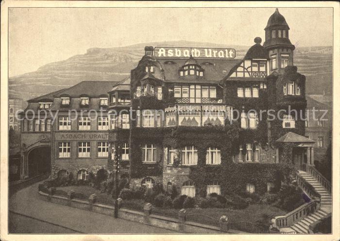 Ruedesheim Rhein Weinbrennerei Asbach Uralt