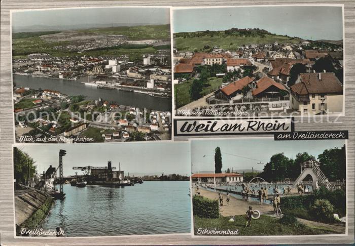 Weil Rhein Schwimmbad Rheinhafen