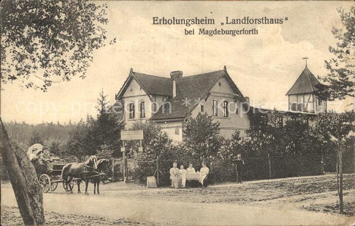 Magdeburgerforth Erholungsheim Landforsthaus
