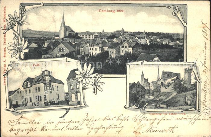 Camberg Bad Post Stadtansicht