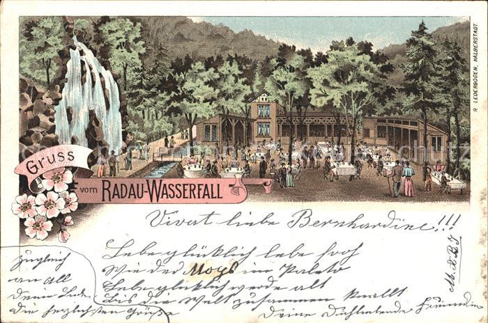 Bad Harzburg Radau- Wasserfall