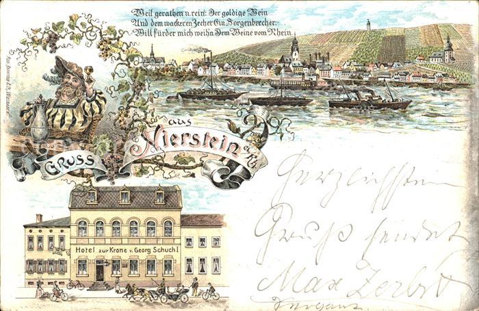 Nierstein Rhein Hotel zur Krone