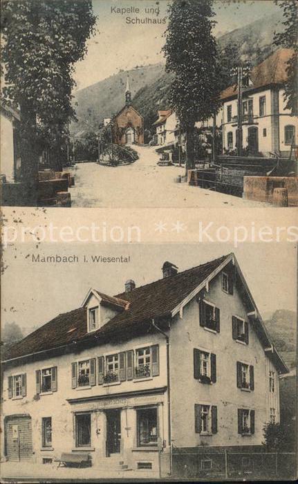 Mambach Kapelle Schulhaus