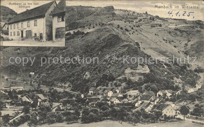 Mambach Gasthaus zu den drei Koenigen