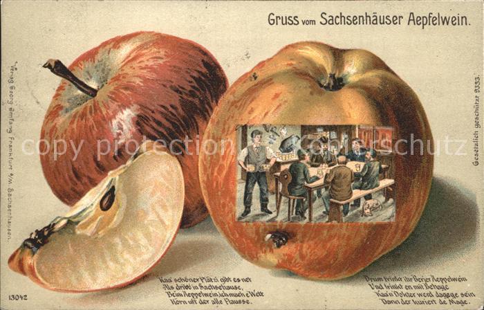 Sachsenhausen Frankfurt Vers Sachsenhaeuser aepfelwein