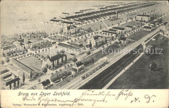 Lechfeld Lager Eisenbahn