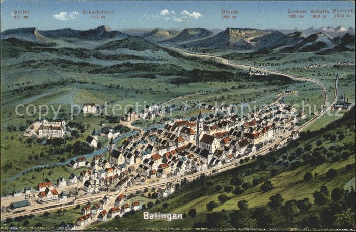 Balingen Stadtansicht