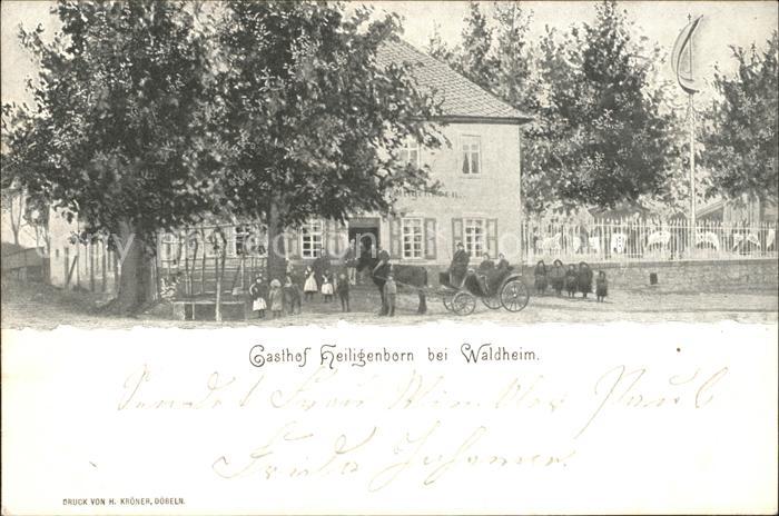 Waldheim Sachsen Gasthof Heiligenborn