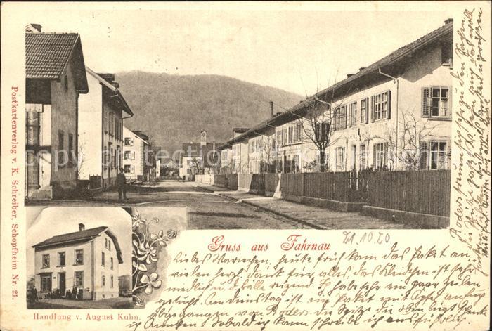 Fahrnau Handlung Kuhn