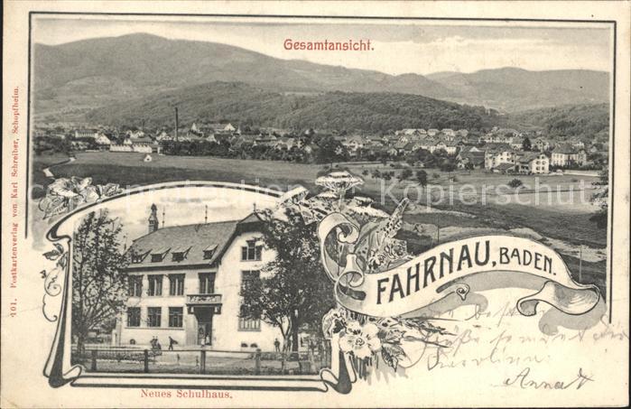 Fahrnau Gesamtansicht Neues Schulhaus