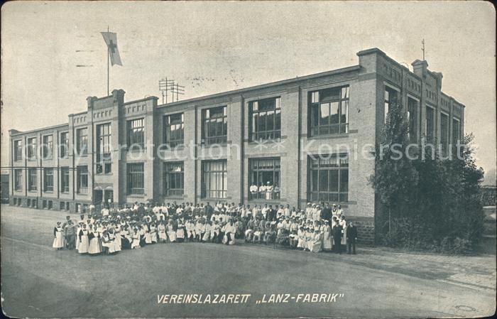 Mannheim Vereinslazarett Lanz Fabrik