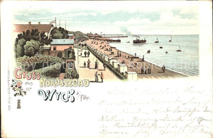 Wyk Foehr Strandpromenade