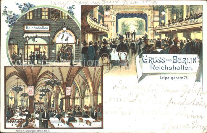 Berlin Die Reichshallen