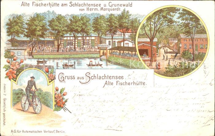 Schlachtensee STEGLITZ-ZEHLENDORF BERLIN Alte Fischerhuette