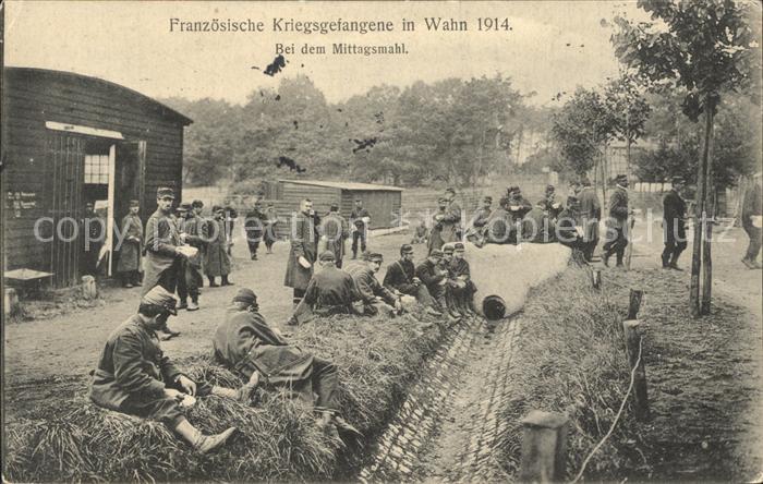 Wahn Koeln Franzoesische Kriegsgefangene Mittagsmahl