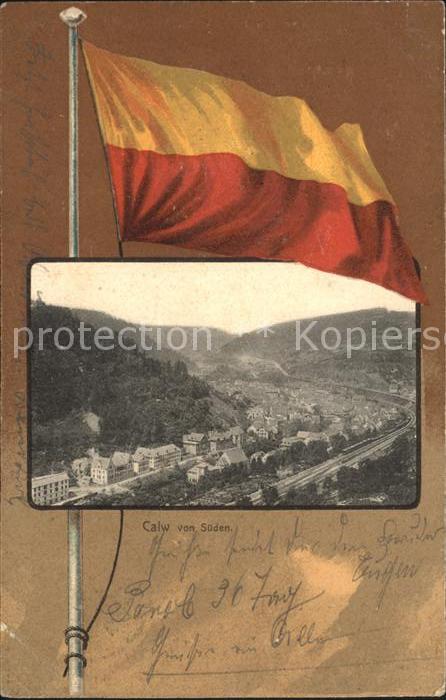 Calw Stadtansicht Sueden