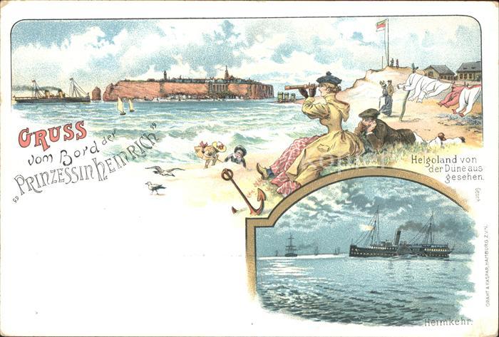 Helgoland Heimkehr Duene Prinzessin Heinrich