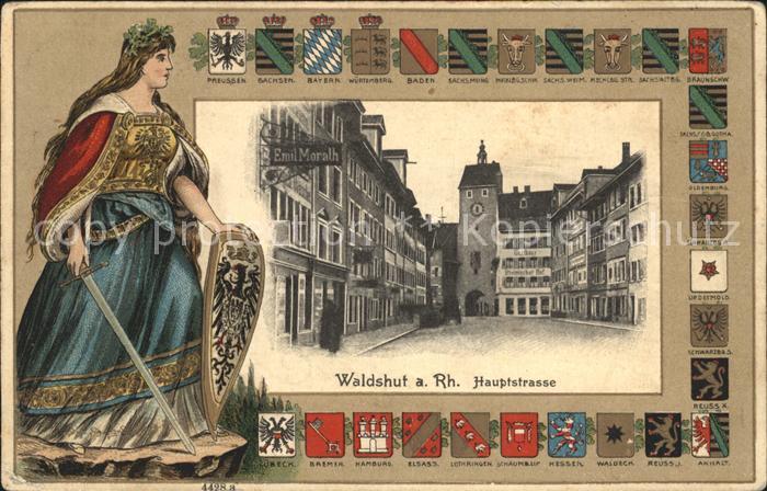 Waldshut Tiengen Rhein Hauptstrasse