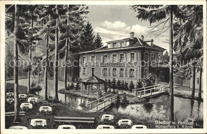 Hohenfels Albbruck Gasthof Pension