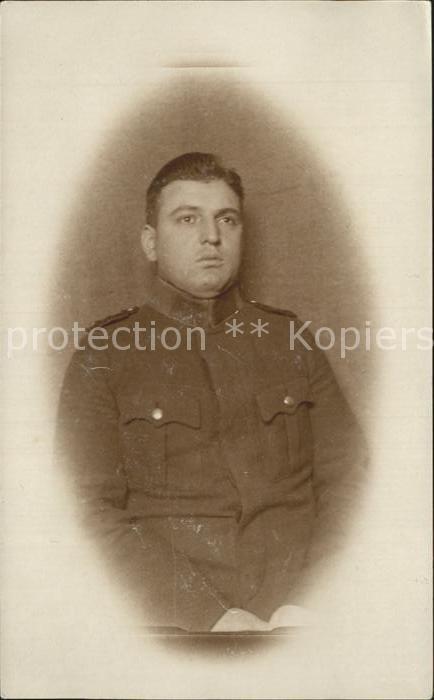 Frankreich WK1 Portrait