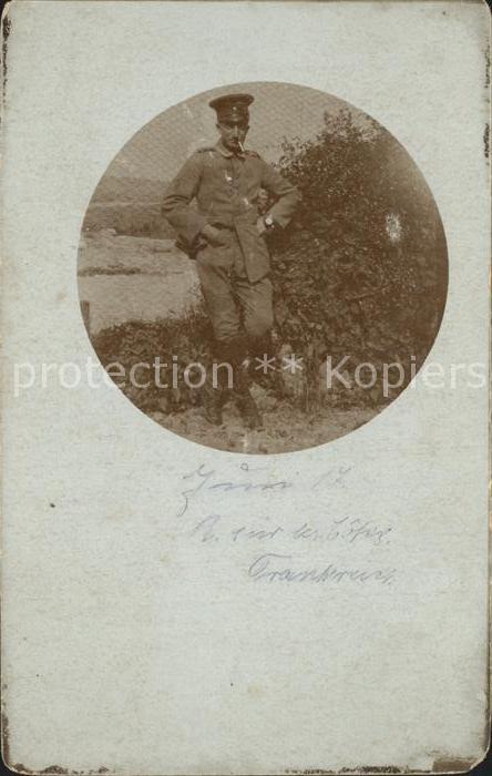 Frankreich WK1 Soldat