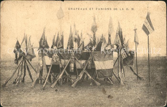 Frankreich WK1 Drapeaux et fanions de la D.M