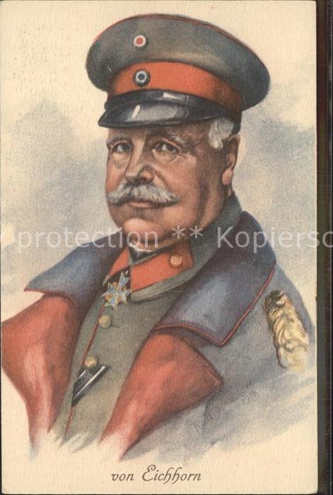 Militaria Generaele Stab Deutschland  von Eichhorn preussischer Offizier zuletzt