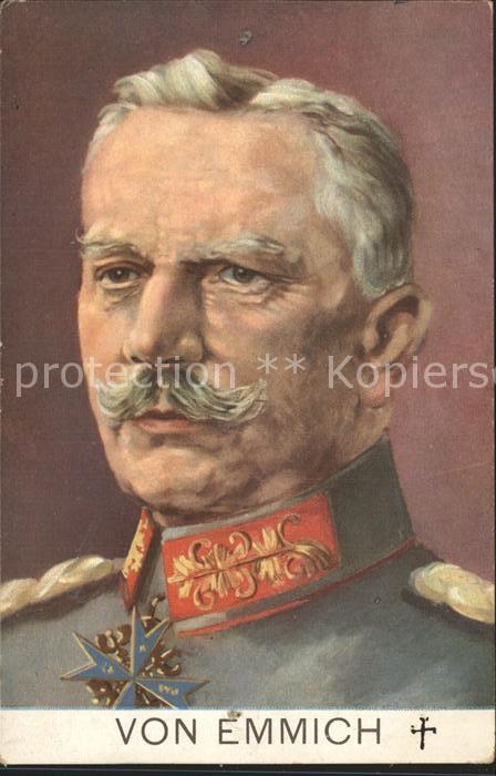 Militaria Generaele Stab Deutschland von Emmich