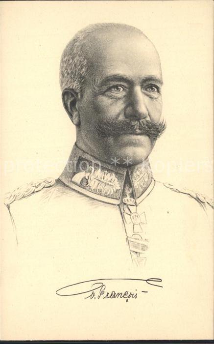 Militaria Generaele Stab Deutschland General von Francois WK 1