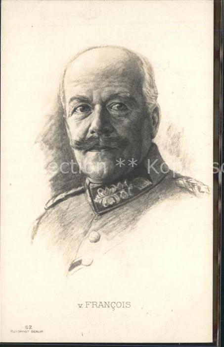 Militaria Generaele Stab Deutschland general von Francois