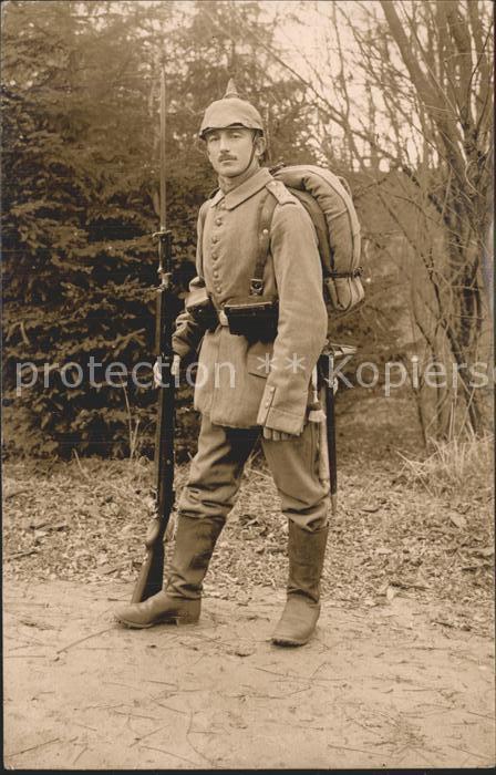 Regiment IR 037 Infanterie Regiment  Gewehr Portrait WK 1