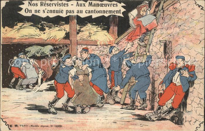 Militaria Humor nos reservistes
