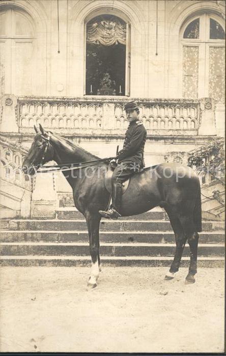 Saumur ecole de Cavalerie cheval WK 1 militari
