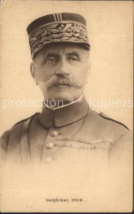 Militaria Generaele Stab Frankreich marechal Foch