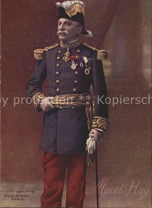 Militaria Generaele Stab Frankreich  general Louis Ernest de Maud’huy