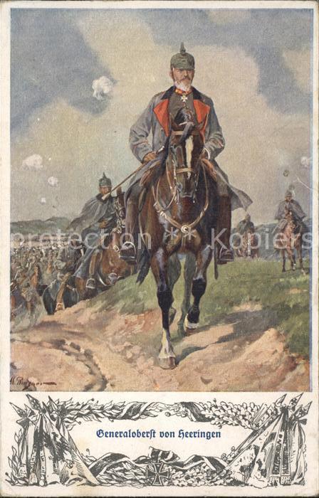 Militaria Generaele Stab Deutschland generaloberst von Heeringen