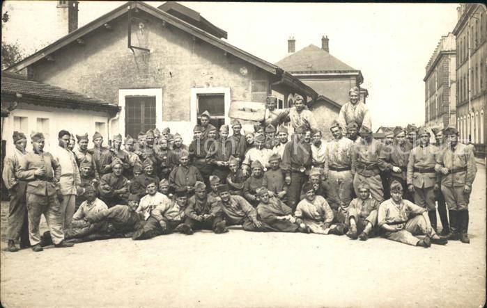 Militaria Frankreich WK 1 Gruppenfoto