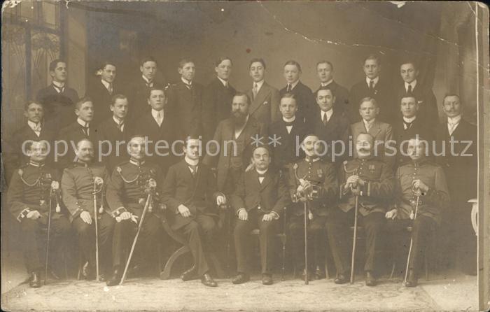 Stuttgart Gruppenfoto Weltkrieg 1 WK 1