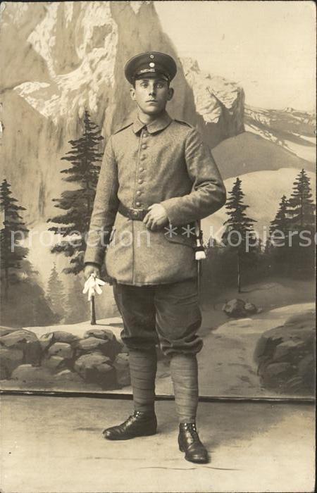 Muenchen Weltkrieg 1 portrait militaria