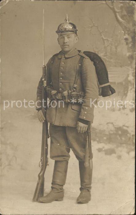 Regiment Bayern 020 Infanterie Weltkrieg 1 portrait
