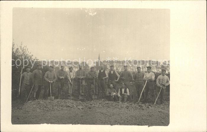 Militaria WK1 Landwehr Bataillon Gruppenfoto