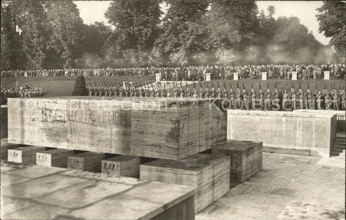 Militaria WK1 Memorial Denkmal unseren gefallenen
