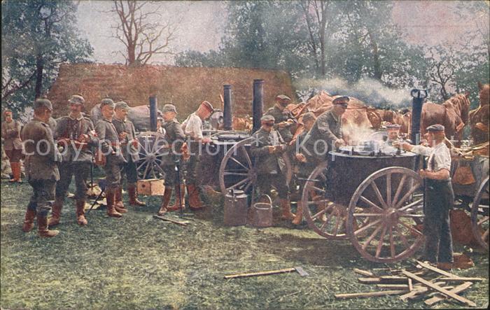 Militaria Feldkueche Field Kitchen Cuisne Mobile Cucina da Campo Weltkrieg 1