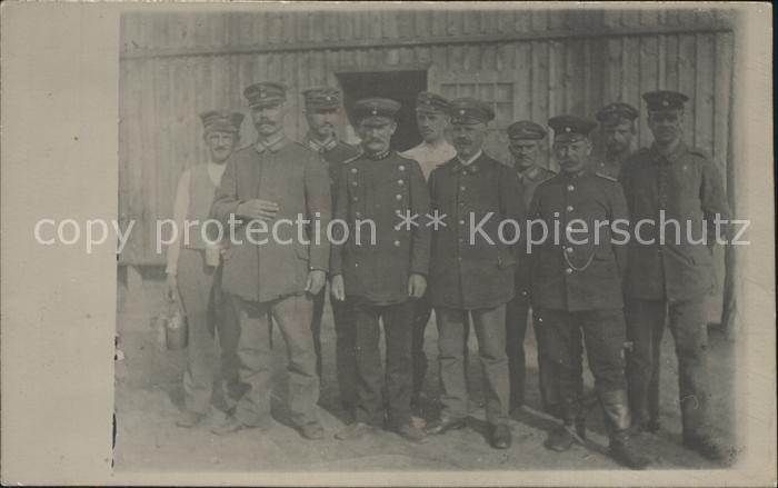 Militaria Eisenbahn Gruppenfoto Weltkrieg 1