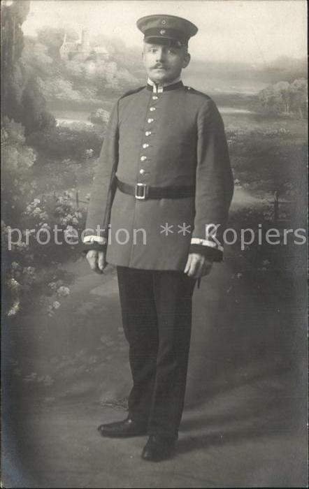 Karlsruhe Baden Dragoner Regiment 21  Portrait Weltkrieg 1