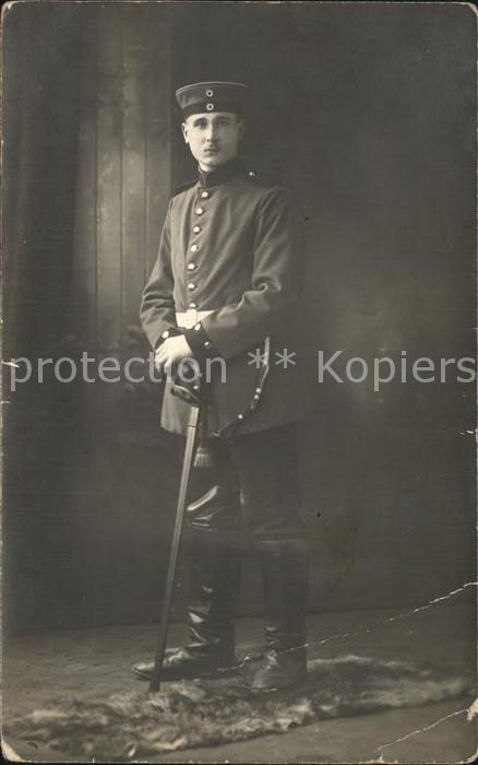Regiment DR 006 Dragoner Portrait Dragoner Weltkrieg 1