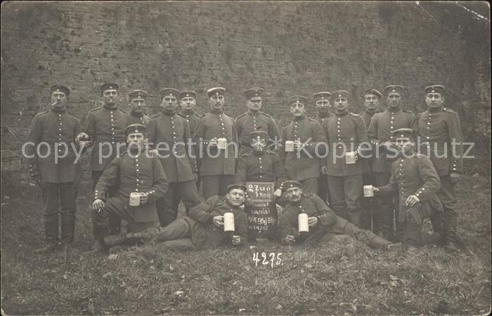 Militaria WK1 Gruppenfoto