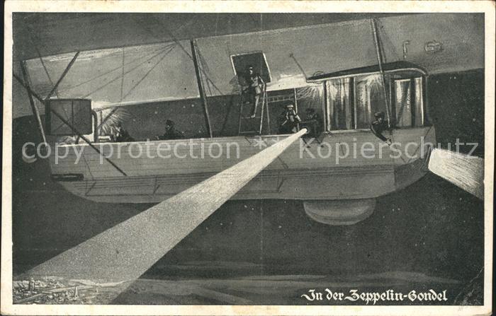 Flugzeuge WK1 Zeppelin-Gondel Deutscher Luftflottenverein