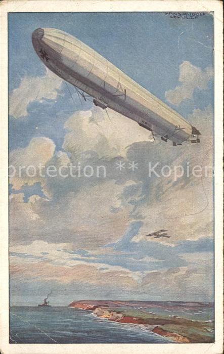 Schulze Hans-Rudolf Berlin Deutscher luftflottenverein Zeppelin WK